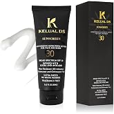 KELUAL DS Black People Sunscreen SPF 30 Infused with Natural Ingredients and Formulated for Women of Color,No Synthetic Fragrance and Cruelty Free,Moisturizing Sun Protection,SPF 30-3.01 FL OZ/90ML
