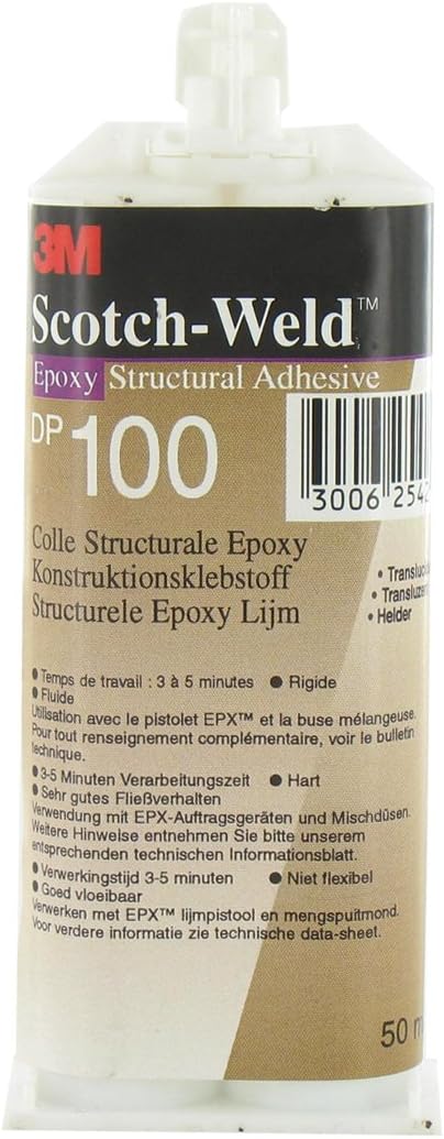 3m Scotch Weld 2 Komponenten Konstruktionsklebstoff Auf Epoxidharzbasis Fur Das Epx System Dp 100 Transparent 50 Ml Amazon De Baumarkt