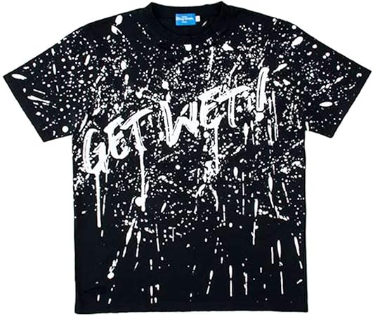 Amazon Co Jp ディズニー パイレーツ サマー 19 シー ドクロ ｔシャツ Get Wet 青タグ メンズ ワンサイズ 半袖 洋服 服 黒 大人 シー限定 服 ファッション小物