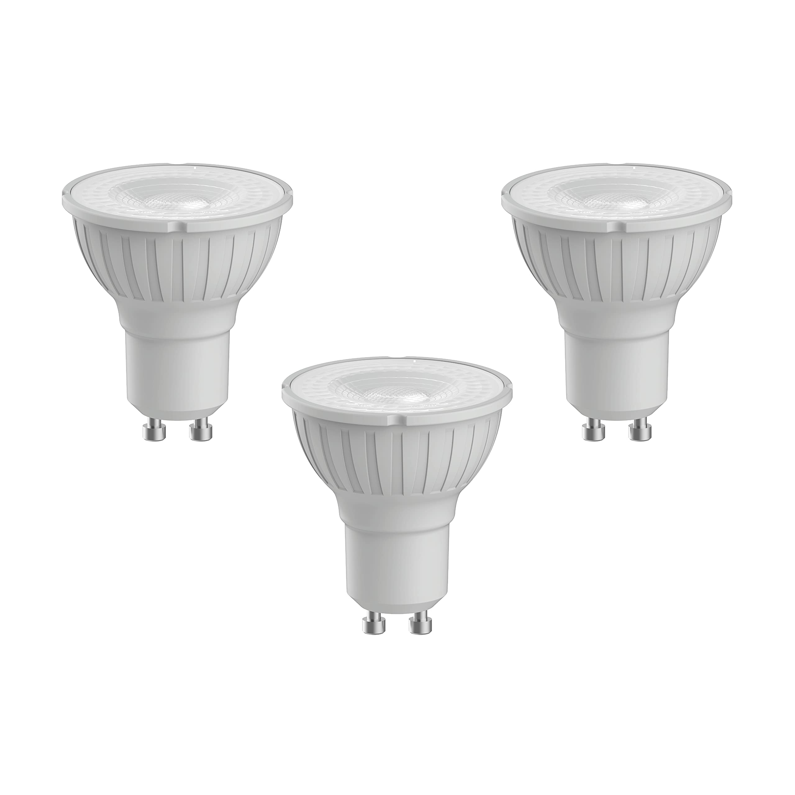 Megaman GU10 Reflector Dimmable LED Lamp, 5 Watt, 2800K Colour Temperature, Warm White 3 Packs