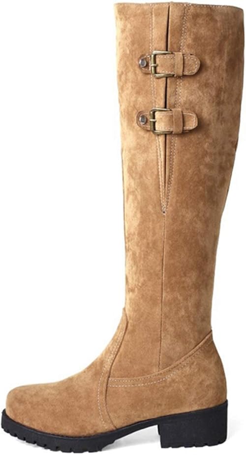 Amazon トブイシューズ ジョッキーブーツ レディース ロングブーツ キレイめ ローヒール サイドジッパー ジョッキーブーツ 上品 コーディネート エンジニアブーツ 黒 レディース靴 コスプレ 秋靴 ブーツ サイドジッパー ロング エンジニアブーツ ブーツ ブーティ