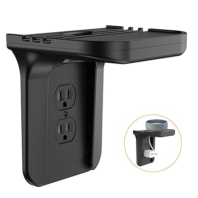 Wall Outlet Shelf Holder for Charging Devices