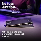 Crucial Pro DDR5 RAM 32GB Kit 6000MHz 2x16GB XMP 3.0 EXPO CP2K16G60C48U5 view 6