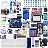 Elegoo UNO R3 Project Complete Starter Kit with Tutorial for Arduino (63 Items)