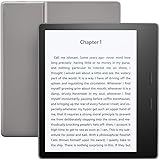 Kindle Oasis E-reader (Previous Generation - 9th) - Graphite, 7" High-Resolution Display (300 ppi), Waterproof, Built-In Audi