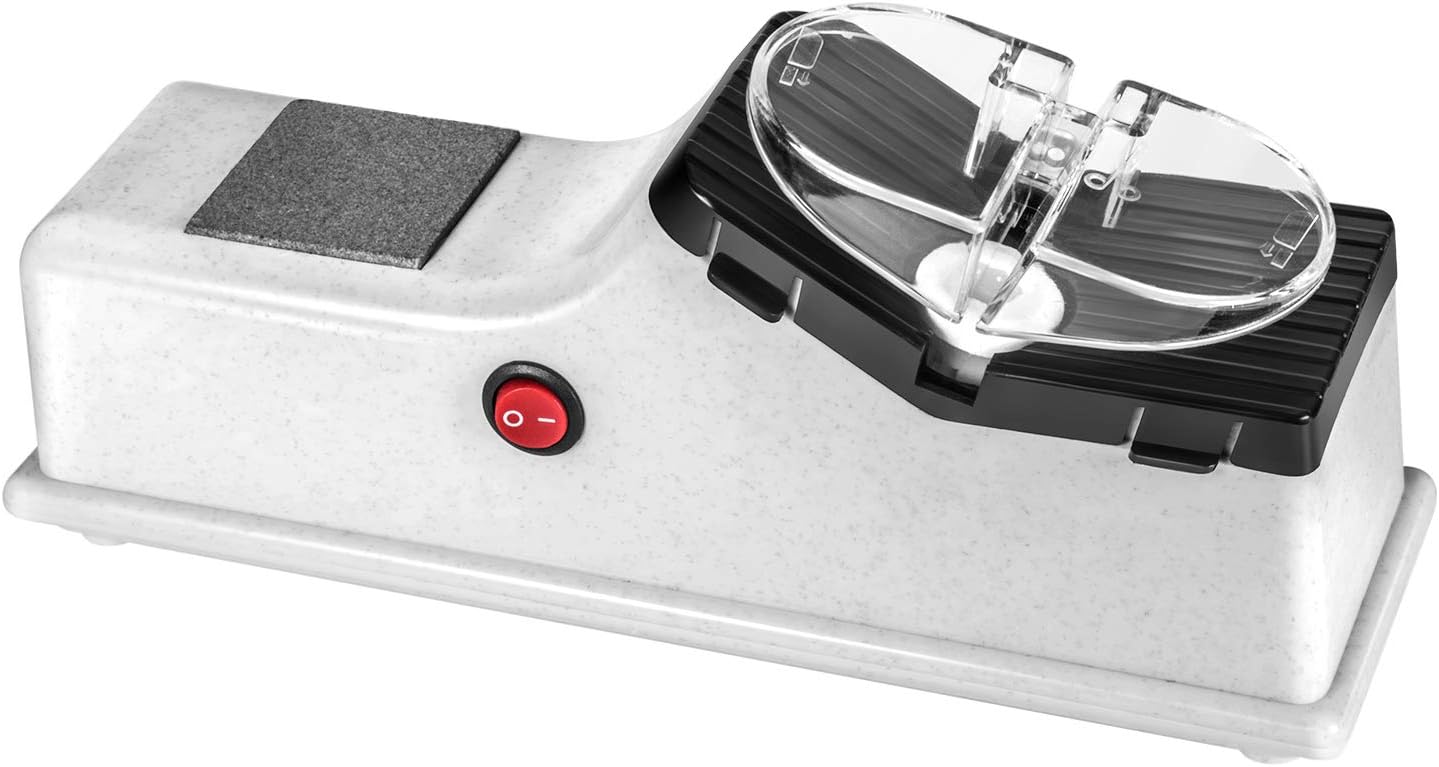 Electric Knife Sharpene, Haberman 3 in 1 Kitchen Knife Sharpener for Polishing and Repairing Blades