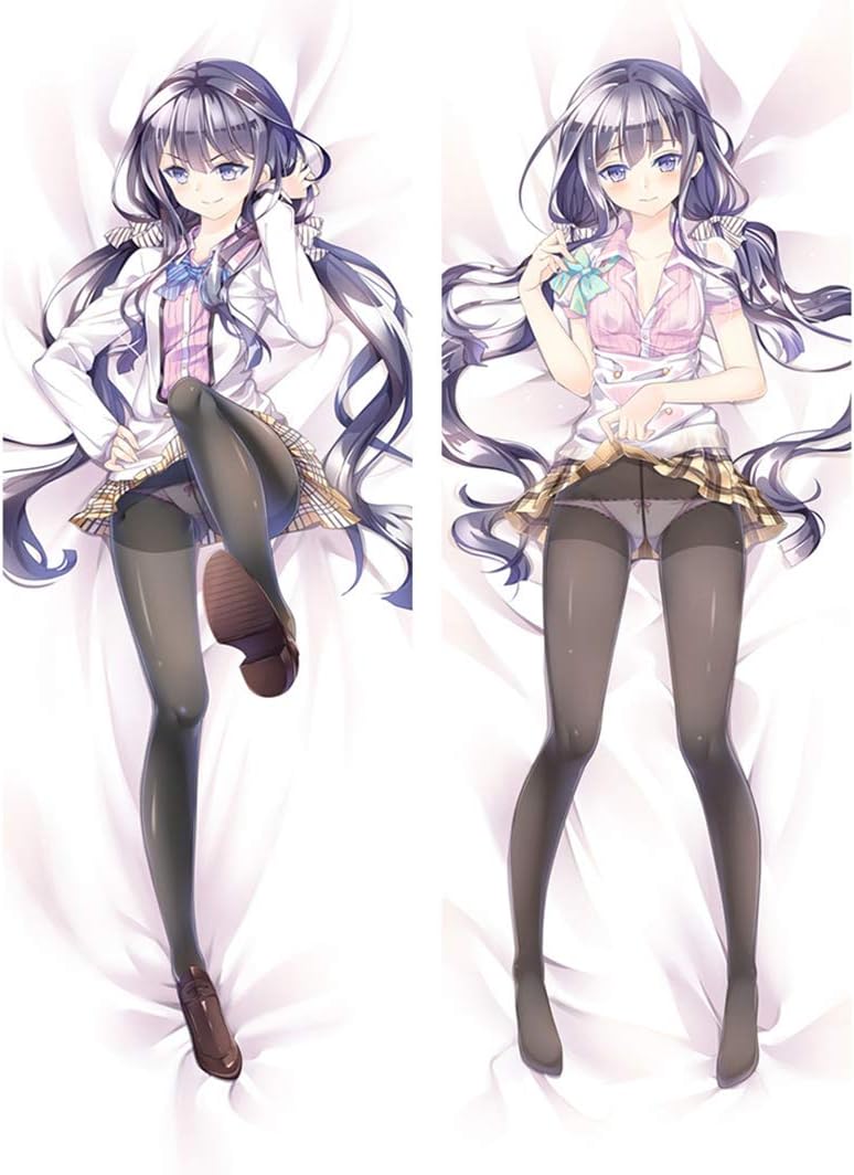 Amazon 安達垣愛姫 抱き枕カバー 枕カバー 18禁 アニメ セクシー 無地 ピーチスキン 50 160cm 等身大 18禁枕 萌え工房c アニメ 萌えグッズ 通販