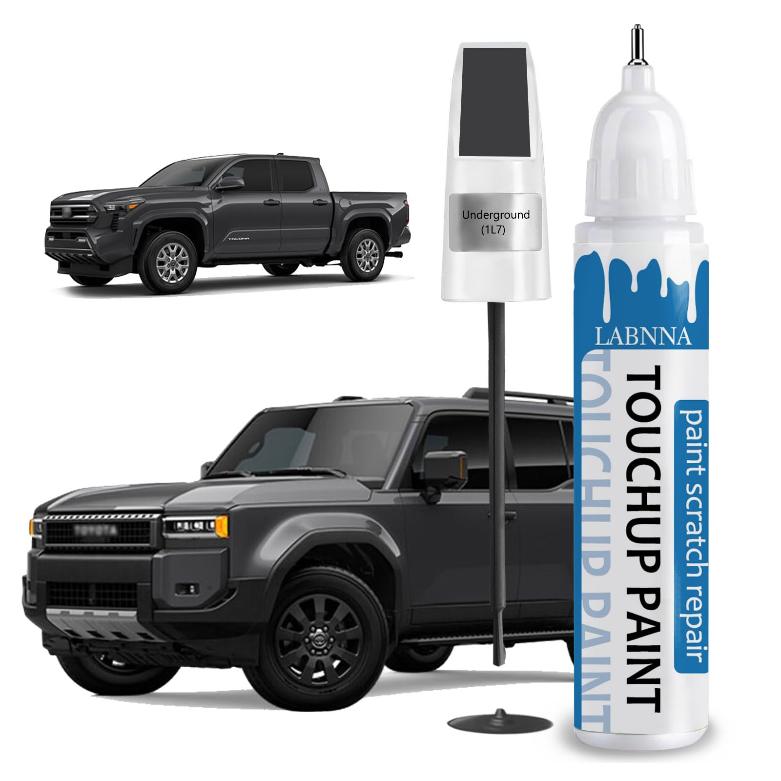 Photo 1 of Underground (1L7) Touch Up Paint for Toyota-Exact Match 2 in 1 touchup Paint Pen for Chips and Nicks Repair Car Paint Scratch Repair Kit