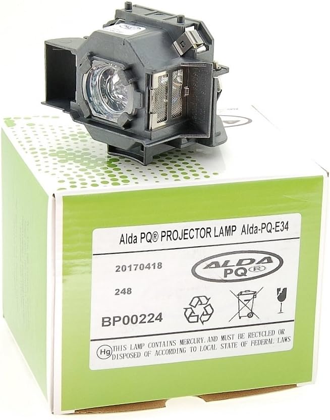 Alda PQ-Premium, Lámpara de proyector para EPSON EMP-X3, EMP-62 ...