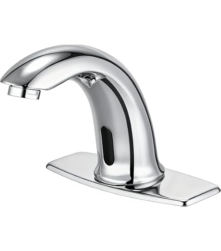 Moen CA8302 Sensorbatterie-Wasserhahn – 0,5 GPM, Chrom, Für Kommerzielle Einrichtungen, Vandalensicher