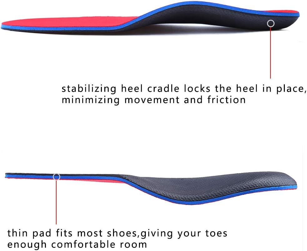 PCSsole Orthotic Arch Support Shoe Inserts Insoles for Flat Feet,Feet Pain,Plantar Fasciitis,Insoles for Men and Women: Health & Personal Care
