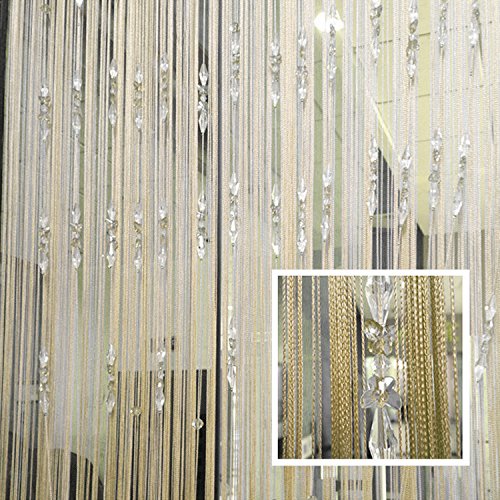 Sunangel 100x200 Cm Butterfly Bead Decorative String Door Curtain