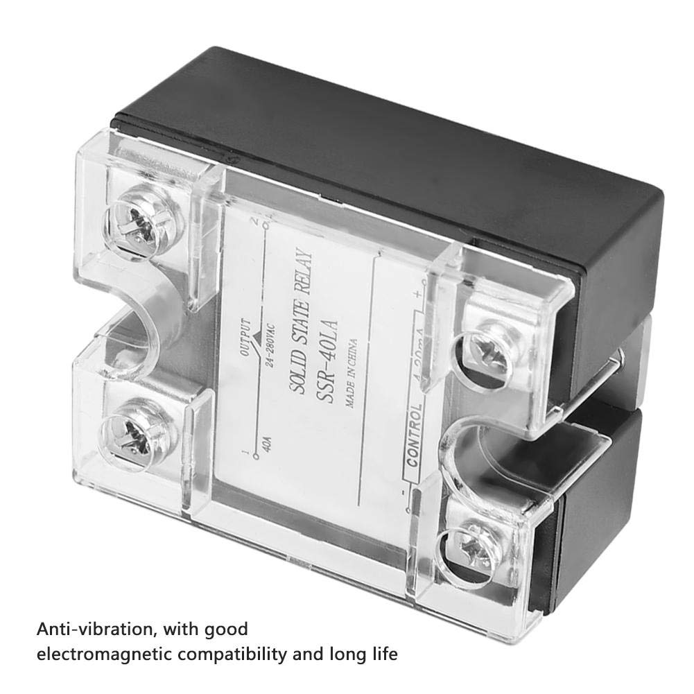 Famus SSR-40LA 40A Solid State Relay Module for Industrial Automation ...