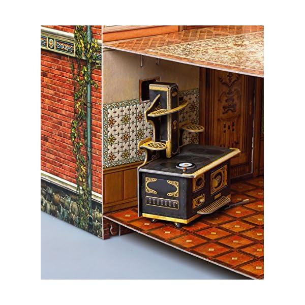 Umbum 349 Clever Papier Puppe Haus und Möbel Kollektion Küche Herd 3D Puzzle (24) – Bild 3