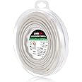 Chanzon 3:1 Ratio 3/16" (4.8mm) Heat Shrink Tubing - Marine Grade Waterproof Adhesive Lined - 8Ft Roll (2.5M Total Length) White Polyolefin Sleeving Wrap Shrinking 3 to 1 Ratio 1pcs