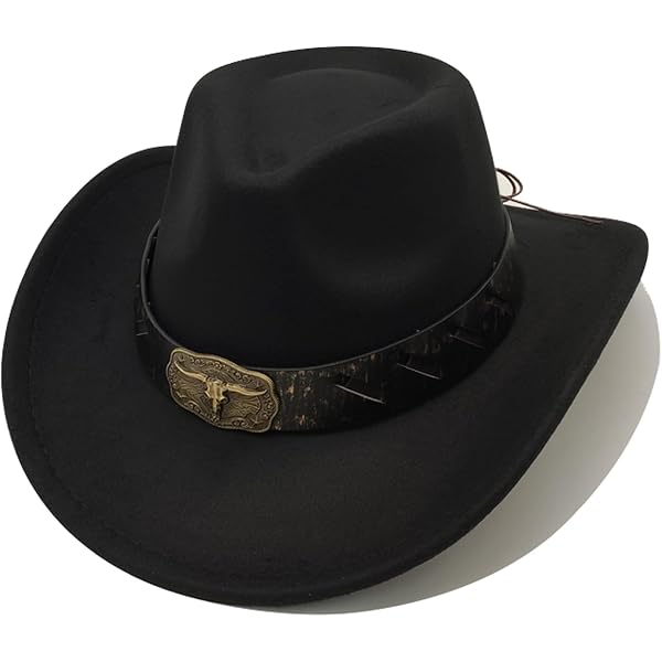NEW TWISTER COWBOY HATS women\'s australian wool blend hat in black Australian Cowboy Hat for Women Wool Black Color  main image 4
