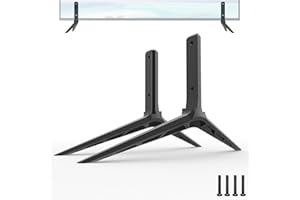 YAOTIECI TV Stand Only for Vizio TV Stand Legs V655-H19, Not for Other TV Models, Only for Vizio TV Replacement Legs We Listed wr Screws Set, Easy to Install