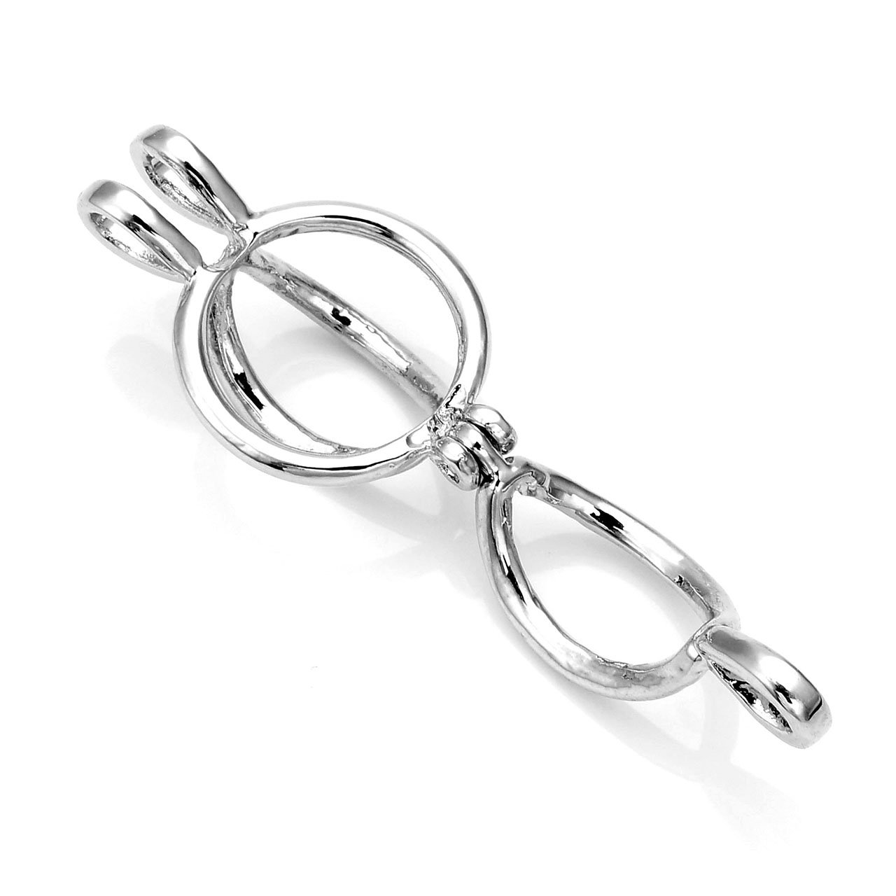 JOVIVI Schmuck,Engelsrufer Hollow Kürbis Käfig Locket Anhänger Engelsklingel Schwangerschaft Halskette für Klangkugel Steinkugel