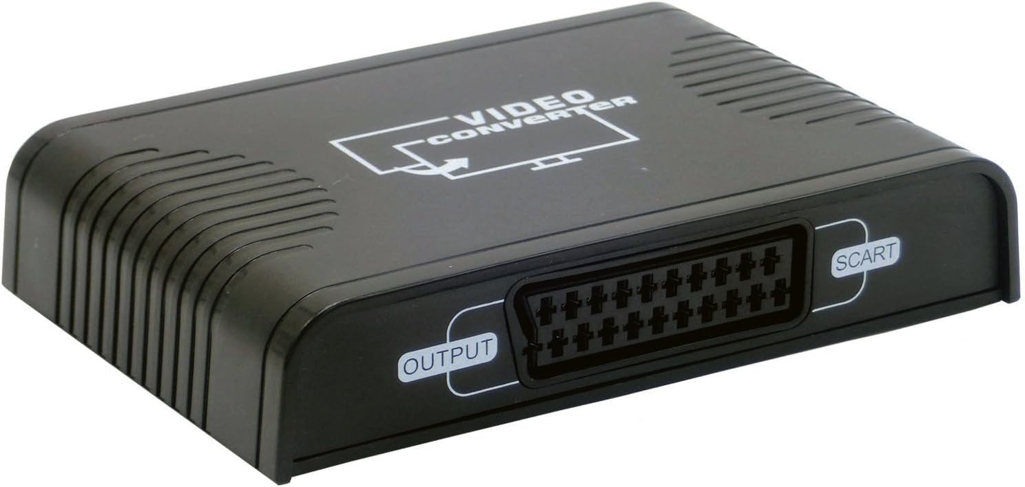 Reado HDMI to SCART Converter Composite HD Video Stereo Audio Adapter HDMI Input SCART Output Converter