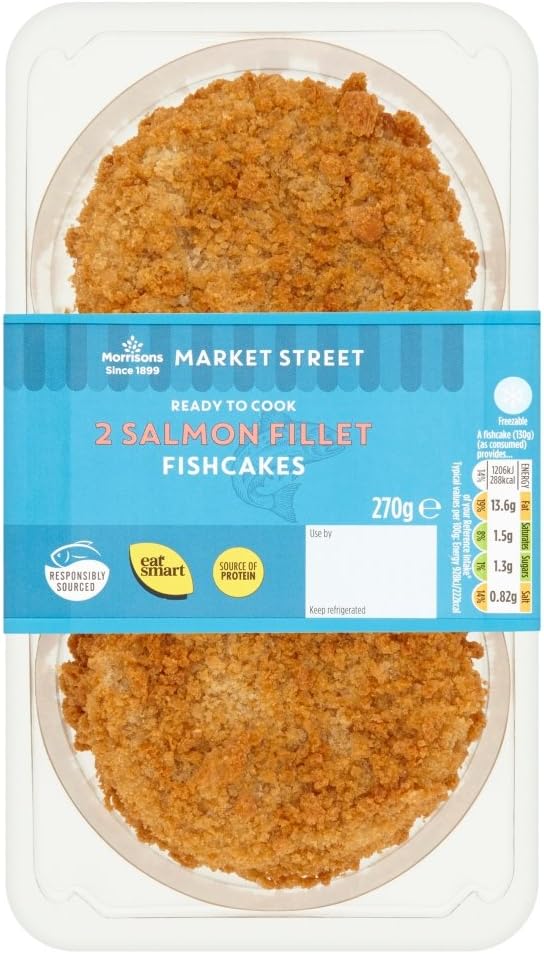 Morrisons Salmon Fishcakes, 270 g Amazon.co.uk Grocery