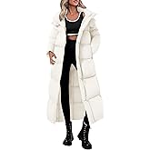 PRETTYGARDEN Women's Winter Long Puffer Coats Hooded Zip Up Casual Thickened Down Jackets Trendy Warm Clothes Outerwear