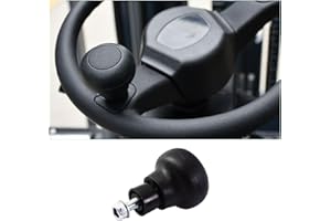 Augeny Car Steering Wheel Knob, 8mm Screw Steering Wheel Spinner Knob Turning Aid Ball, Universal Non-Slip Screw Steering Whe