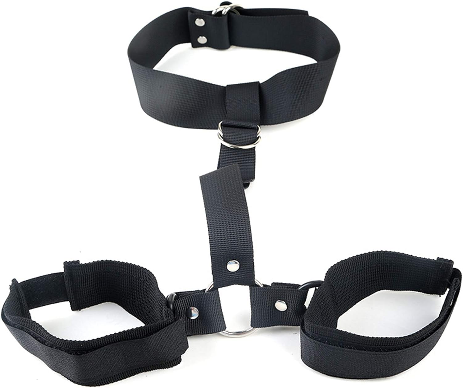 Handcuffs Leg Cuffs Gothic Adjustable Exercise Bands Bracelet Home Yoga