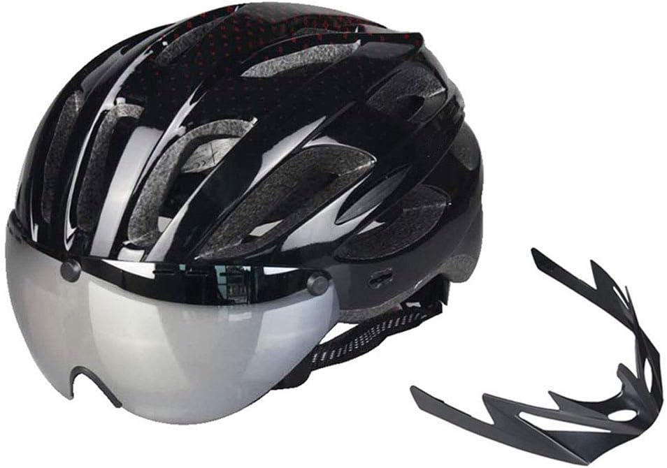 YC° Bicycle Helmet, Cycling Helmet with Detachable Goggles