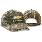 Chevrolet Bowtie Camouflage Hat - Officially Licensed Adjustable Chevy Camo Cap