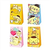 BNFUO 12pcs Cartoon Dog Party Favor Gift Bags Goodie Bags, Cartoon DogParty Supplies for Kids Birthday Decorations