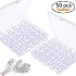 Bobine Per Macchina Da Cucire Trasparenti 50 Pezzi In Plastica Con 2 Scatole - Compatibili Classe 15 Per Brother, Singer, Janome, Babylock, Kenmore