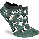 Good Luck Sock Women's Cows in Field Ankle Socks, Adult