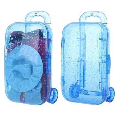 18 Inch Doll Travel Set for Barbie Doll Mini Trunk Luggage
