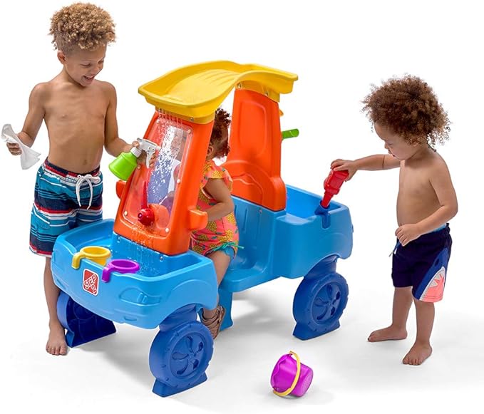 car wash toy with water