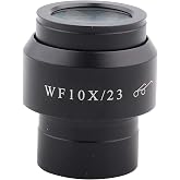 Microscope Eyepiece WF10X Wide Angle Eyepiece Ocular Lens GWF004 Wide Field Microscope Eyepiece (23mm)