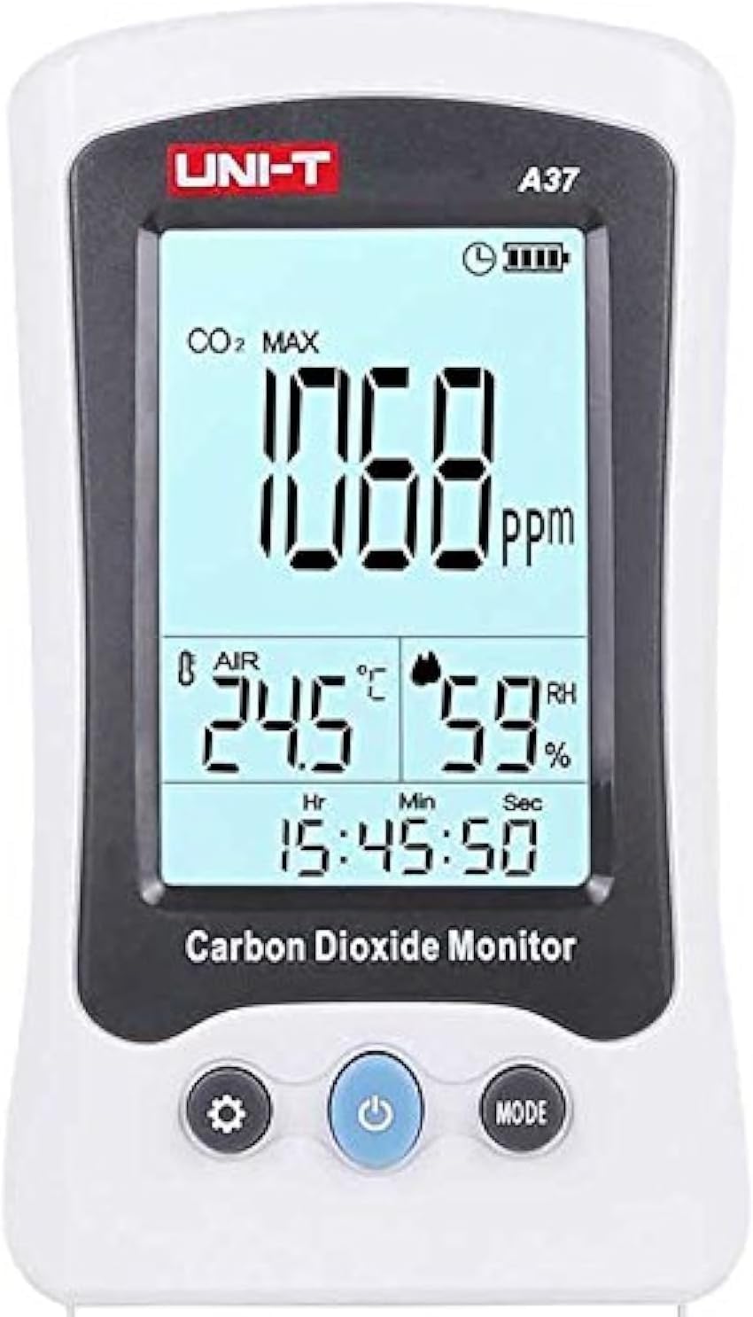 UNI-T A25M/A25D//A37 Air Quality Meters PM2.5 Meters Automatic baseline correction (A37)
