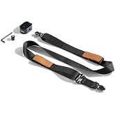 SmallRig Weight-Reducing Shoulder Strap Compatible Sling Handle for DJI | Gimbal Belt with Upgraded QD Buckles for RS 4 / RS 4 Pro/RS 4 Mini/RS 3 / RS 3 Pro/RS 3 Mini/RS 2 - Black