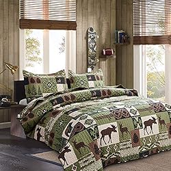 Quilts Set King Size Rustic Quilt Bedspread