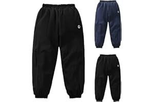 Boys Girls Snow Pants Ski Hiking Outdoor Fleece Lined Snowpants Kids Winter Warm Waterproof Windproof Snowboard Pants