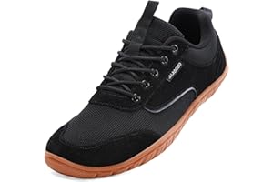 JUJIAOSO Unisex Wide Barefoot Shoes for Men Women Outdoor Trail Running Minimalist Walking Shoes Lightweight and Breathable
