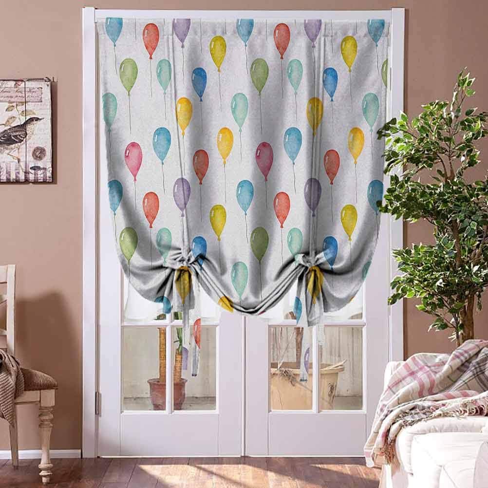 Blackout Curtain Kids Balloon Curtain Shade Festival