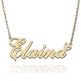 AQGS Elaina Custom Name Necklace Customized