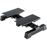 leikefitness Height Adjustable Standing Calf Raise Machine | for Calf Stretching, Squat, Foot Stretch, Anti-Slip Slant Board