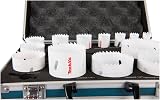 Makita D-47307 16 Piece Universal Holesaw Kit with Arbor and Case view 5