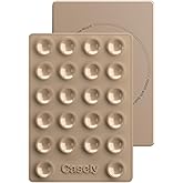 Casely Grippy | Tan Brown Silicone Suction Phone Mount Compatible with MagSafe