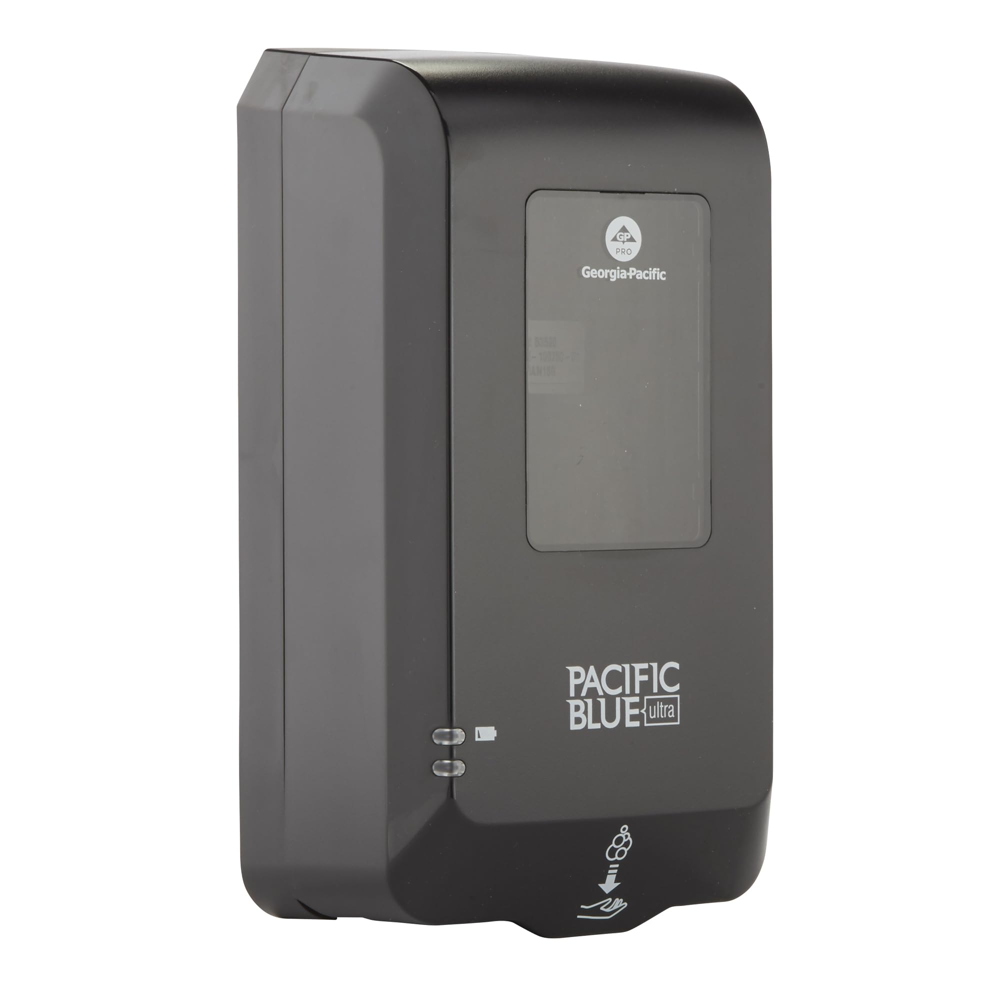 Photo 1 of Georgia-Pacific (53590) Pacific Blue Ultra Automated Soap Dispenser, Black, Wall Mounted, Easy To Install & Maintain, Batteries Included