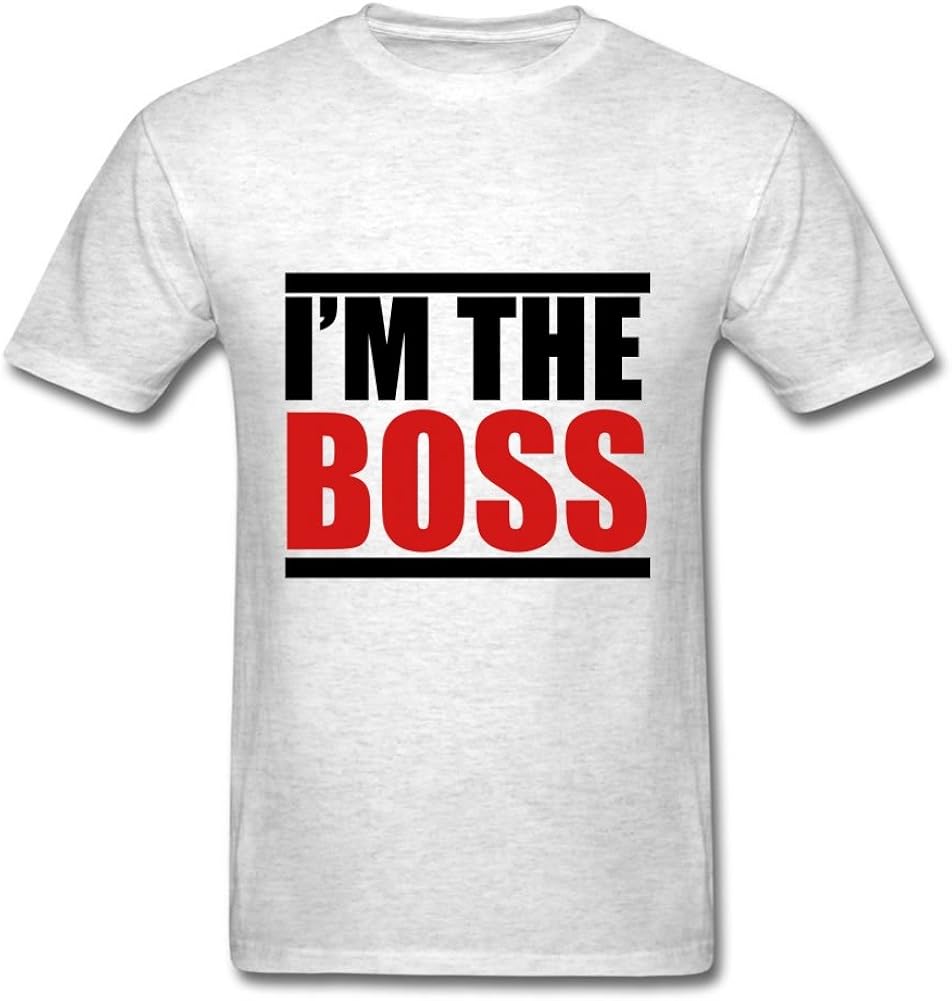 Im_the_boss Custom Men Shortsleeve Casual Tshirt/tee