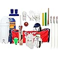 Klapp Full Cricket Kit Combo with Professional Brand Stumps (English Willow)