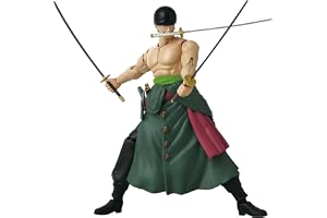 ANIME HEROES - One Piece - Roronoa Zoro Three Sword Style Action Figure | One Piece 6 Inch Action Figure Anime Heroes - Roronoa Zoro Three Sword Style