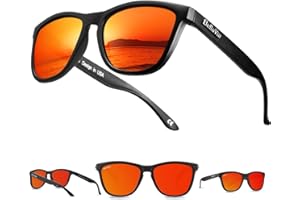 MESHA Polarized Rimless Sunglasses for Men and Women, Trendy Unisex Lightweight Sunglasses